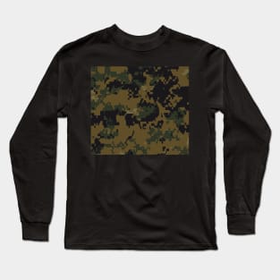 Woodlands Digital Uniform Pattern Long Sleeve T-Shirt